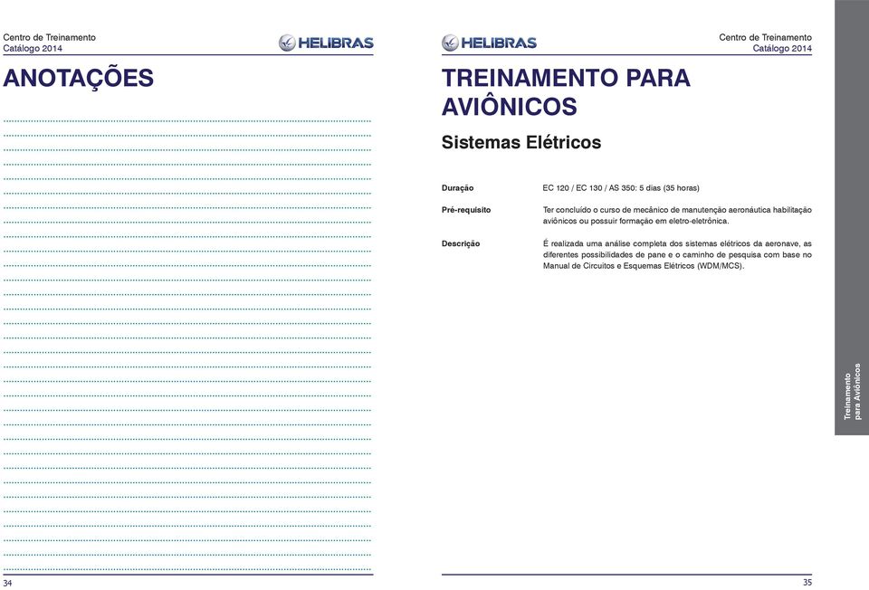 É realizada uma análise completa dos sistemas elétricos da aeronave, as diferentes possibilidades de pane e