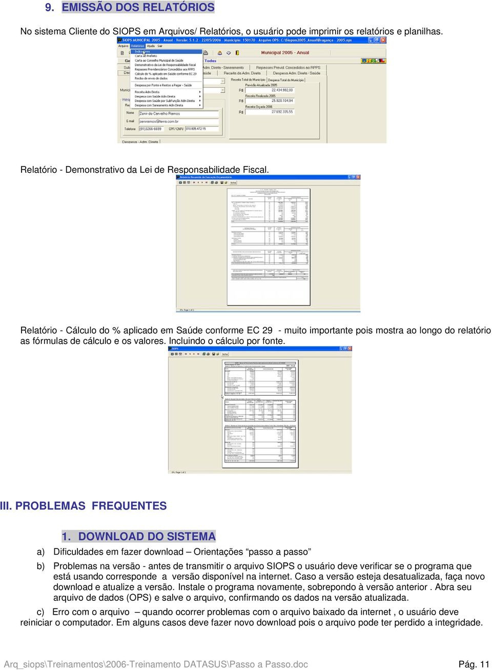 PROBLEMAS FREQUENTES 1.