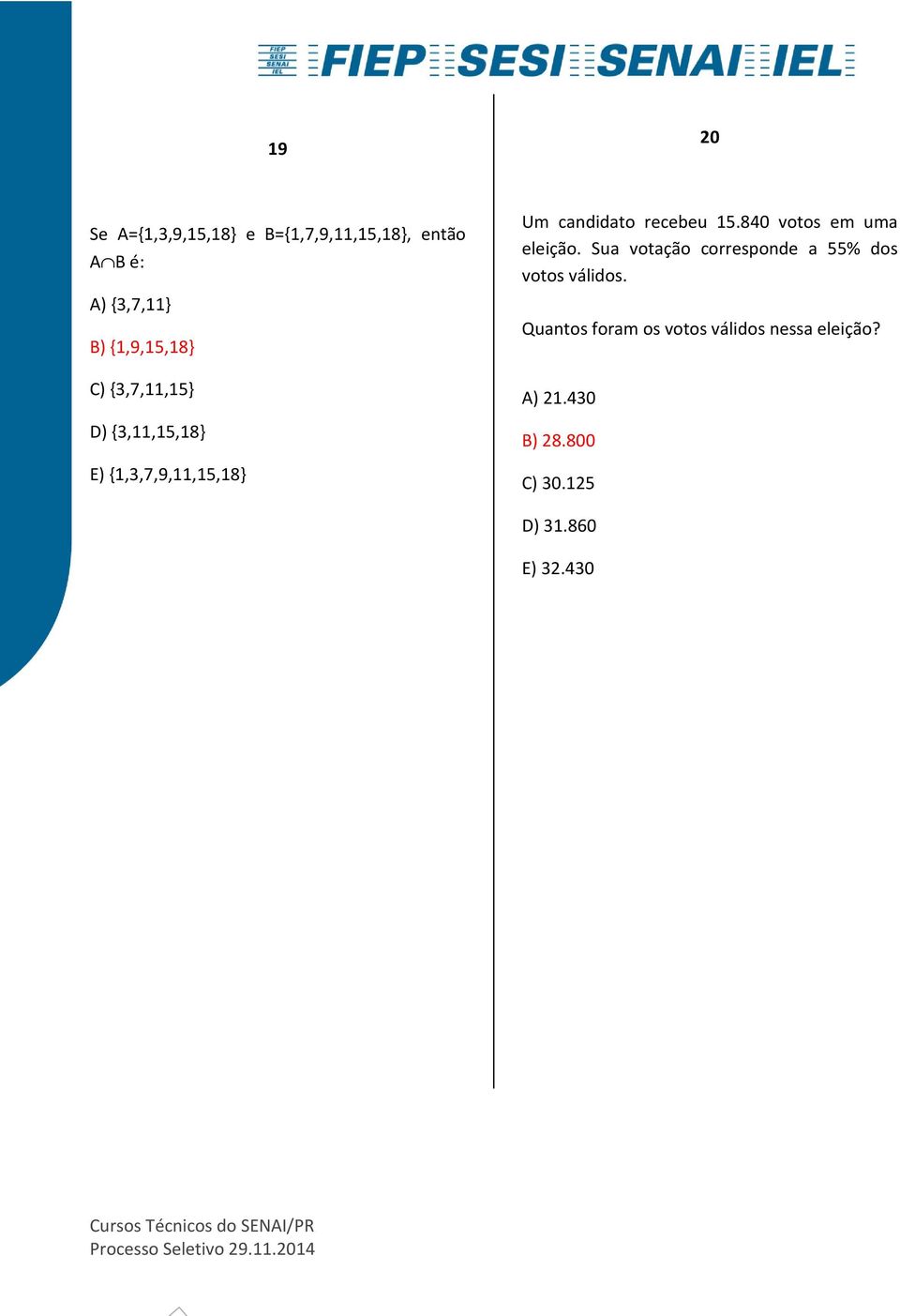 recebeu 15.840 votos em uma eleição.