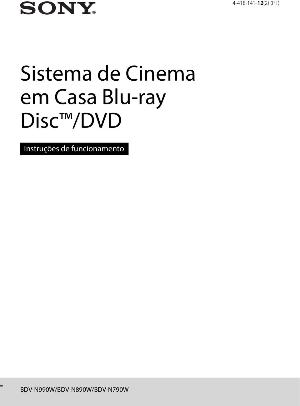 /DVD Instruções de