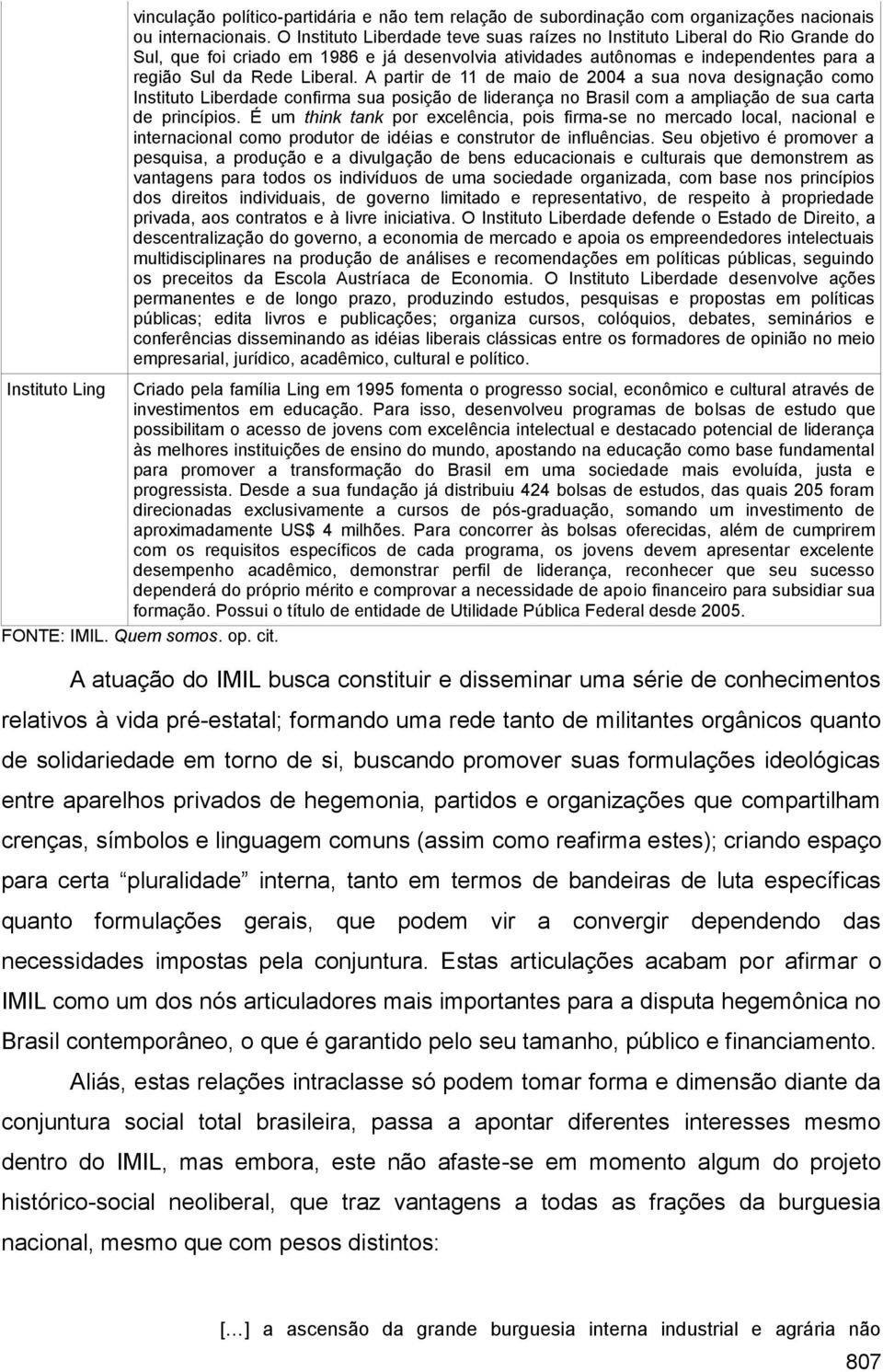 A partir de 11 de maio de 2004 a sua nova designação como Instituto Liberdade confirma sua posição de liderança no Brasil com a ampliação de sua carta de princípios.