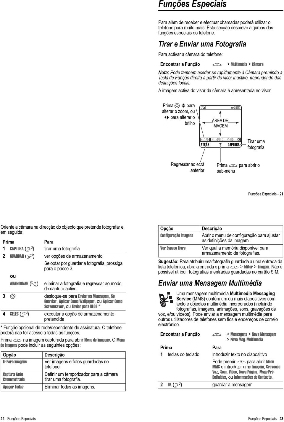 inactivo, dependendo das definições locais. A imagem activa do visor da câmara é apresentada no visor.