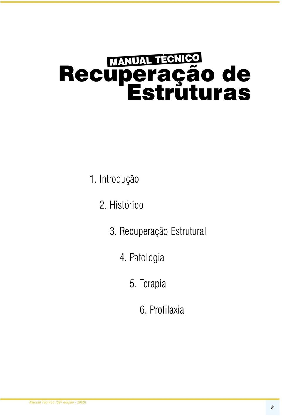 Recuperação Estrutural