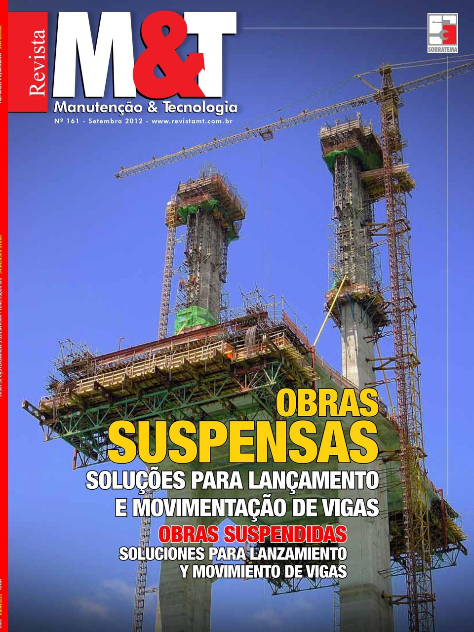 e movimentação de vigas Obras suspendidas