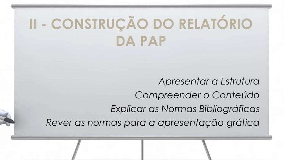 Conteúdo Explicar as Normas