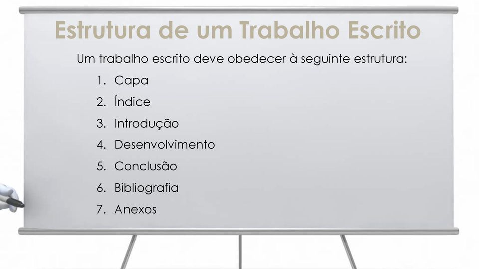 1. Capa 2. Índice 3. Introdução 4.