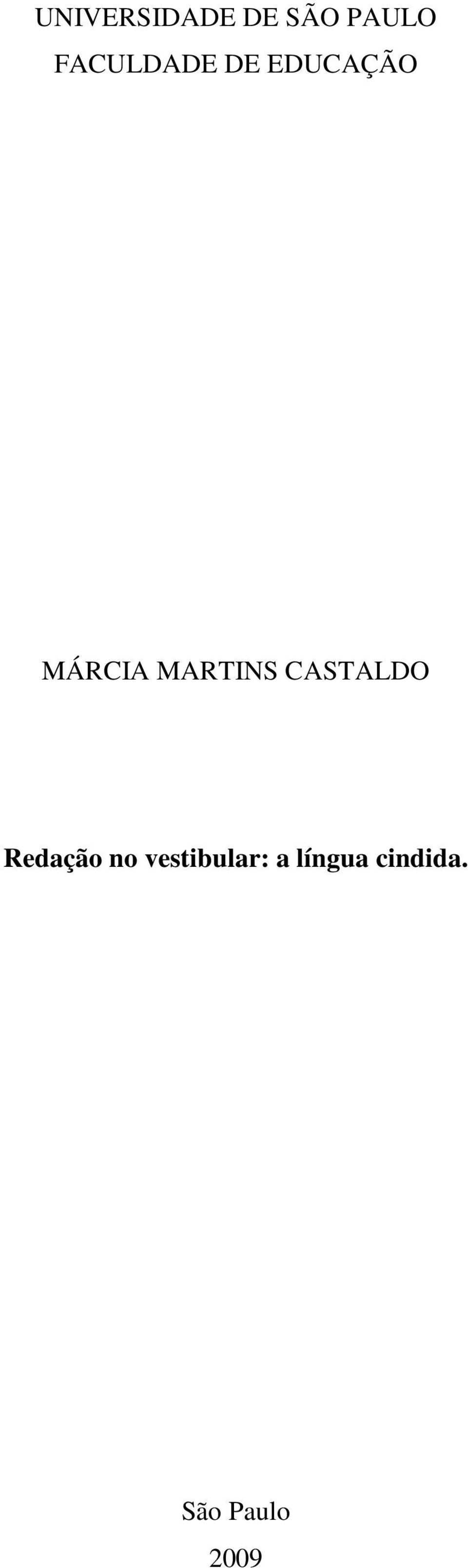 MARTINS CASTALDO Redação no