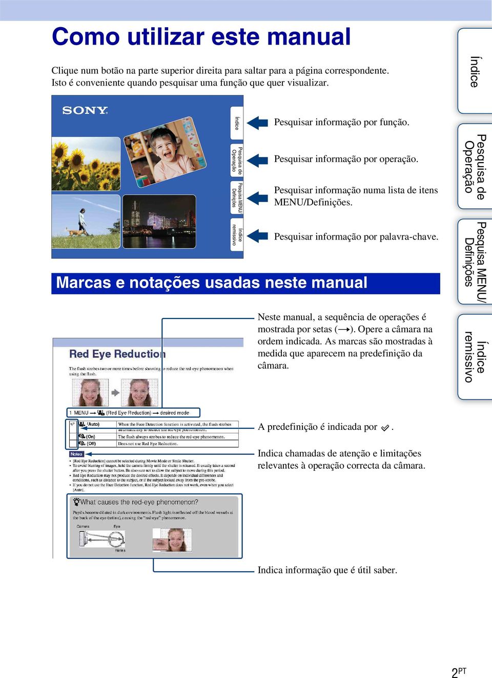 Pesquisar informação numa lista de itens MENU/. Pesquisar informação por palavra-chave.