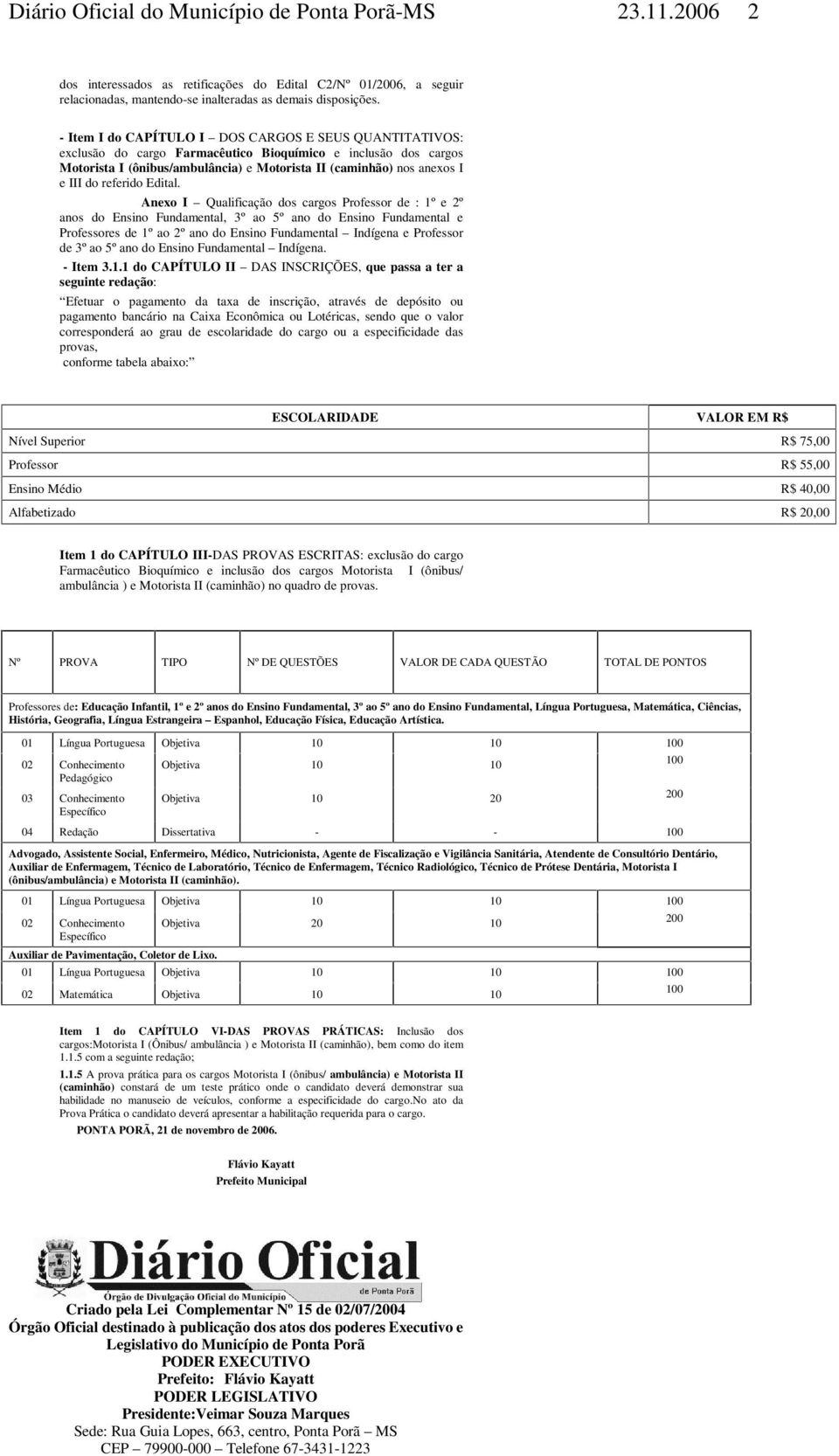 referido Edital.