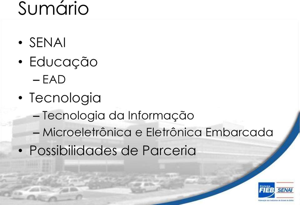 Informação Microeletrônica e