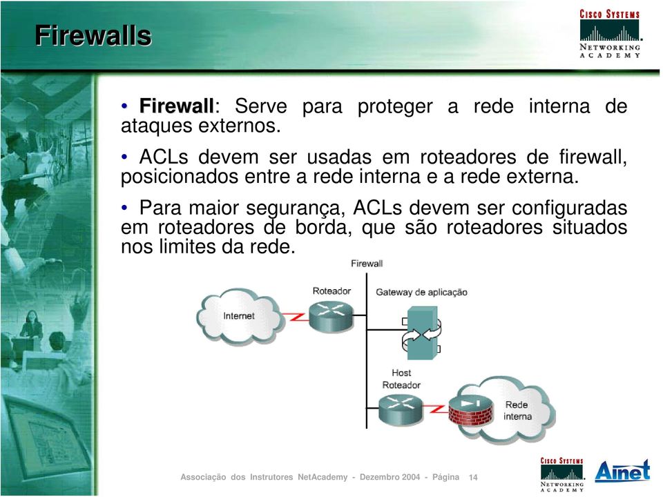 interna e a rede externa.