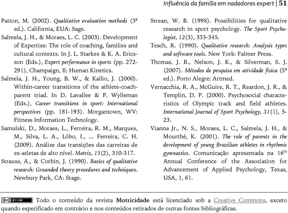 Salmela, J. H., Young, B. W., & Kallio, J. (2000). Within-career transitions of the athlete-coachparent triad. In D. Lavallee & P. Wylleman (Eds.