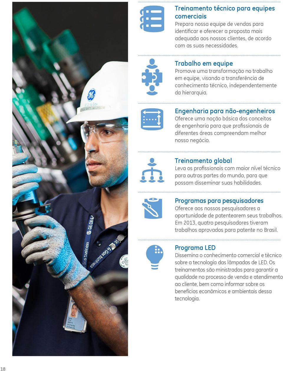 Engenharia para não-engenheiros Oferece uma noção básica dos conceitos de engenharia para que profissionais de diferentes áreas compreendam melhor nosso negócio.