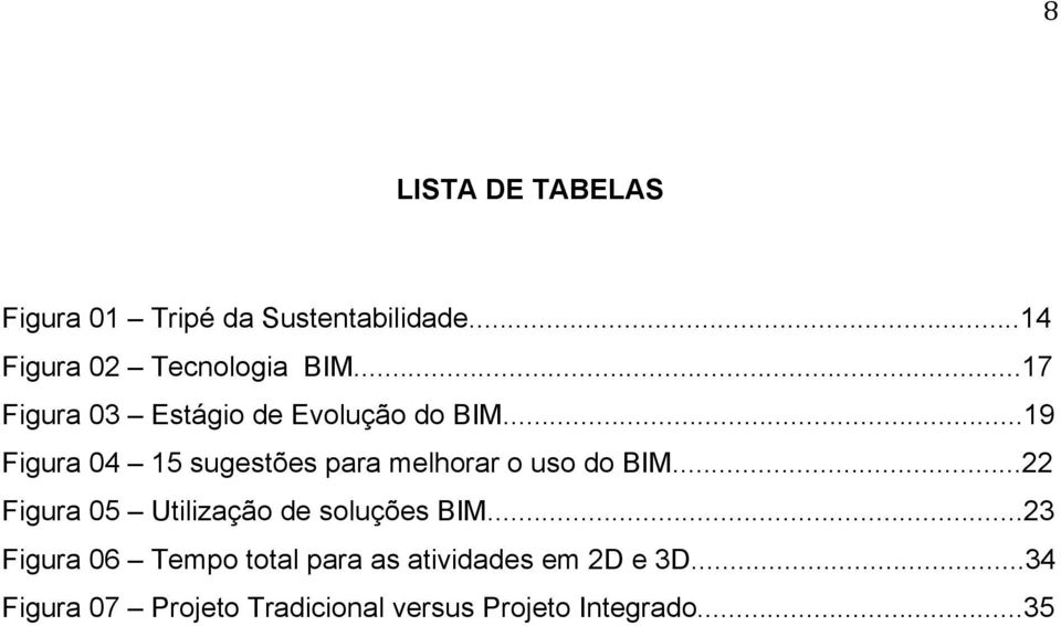 ..19 Figura 04 15 sugestões para melhorar o uso do BIM.