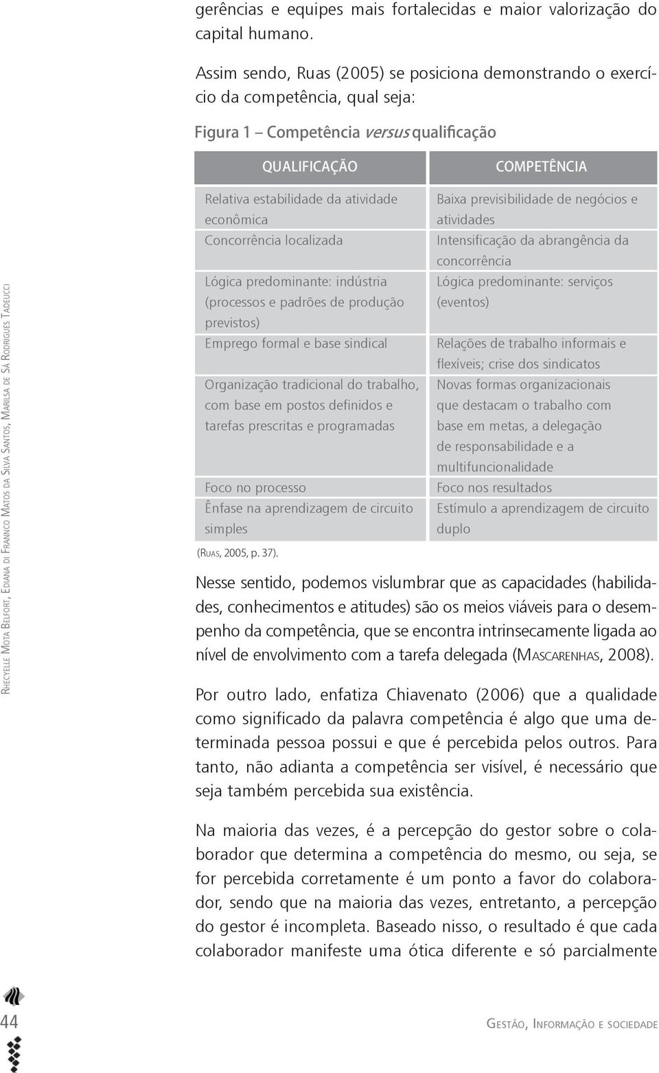 estabilidade da atividade econômica Concorrência localizada Lógica predominante: indústria (processos e padrões de produção previstos) Emprego formal e base sindical Organização tradicional do