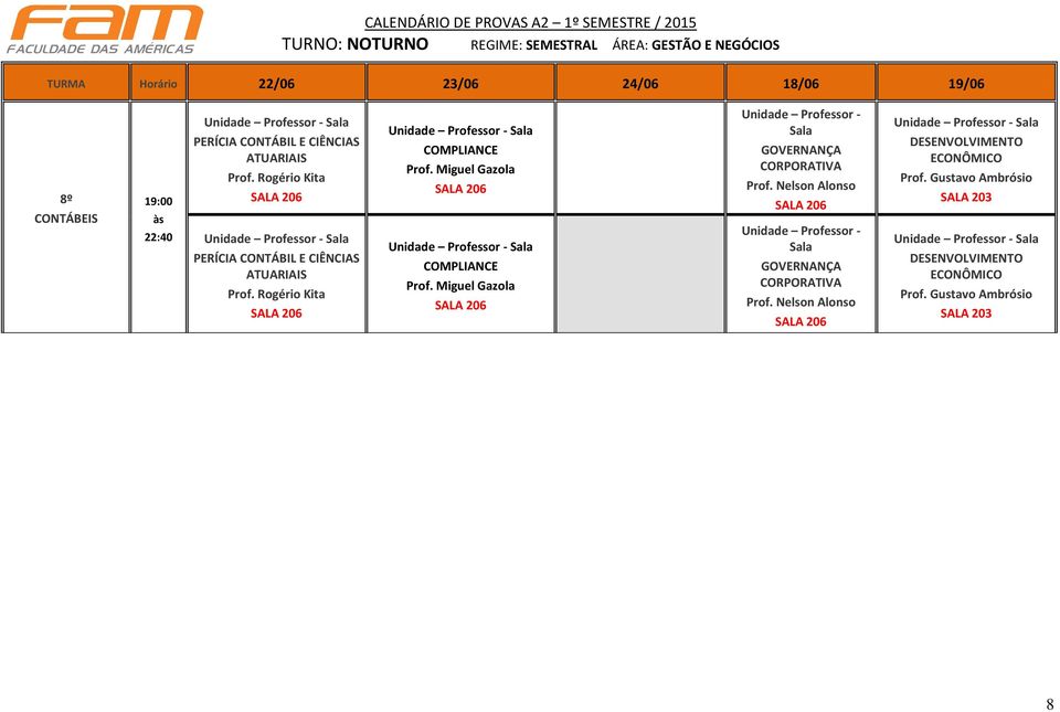 Rogério Kita COMPLIANCE Prof. Miguel Gazola COMPLIANCE Prof.