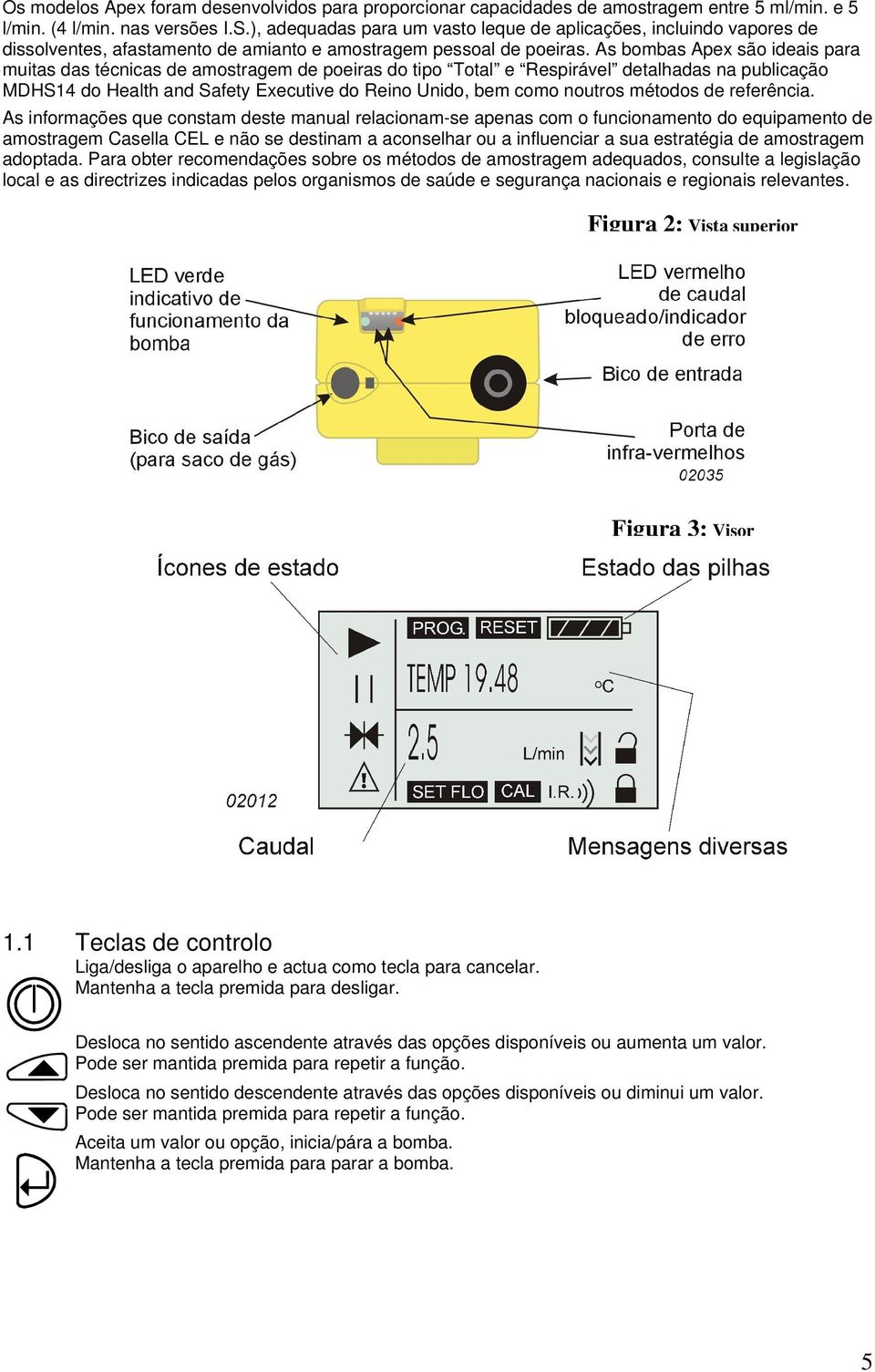 As bombas Apex são ideais para muitas das técnicas de amostragem de poeiras do tipo Total e Respirável detalhadas na publicação MDHS14 do Health and Safety Executive do Reino Unido, bem como noutros