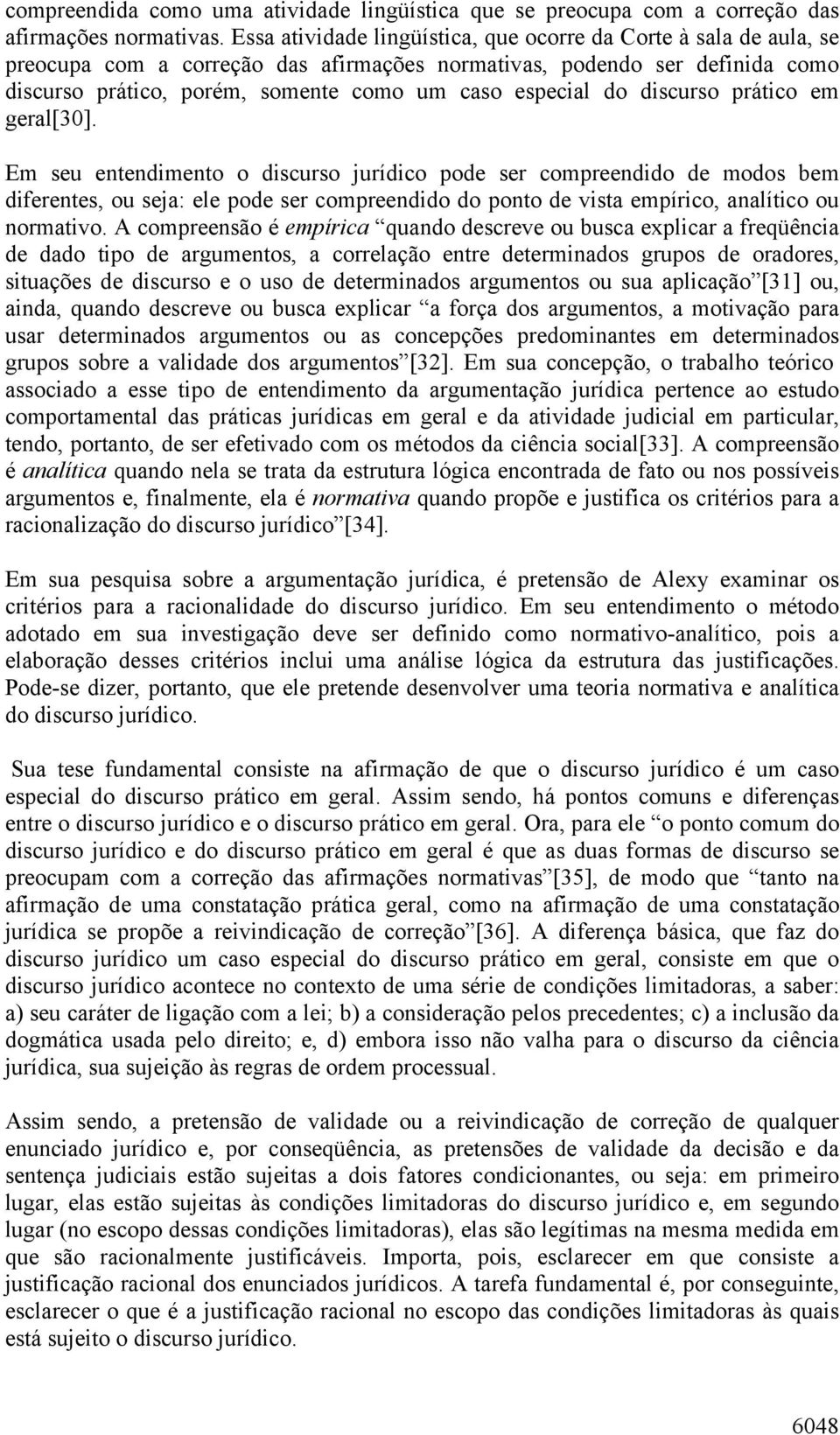 do discurso prático em geral[30].