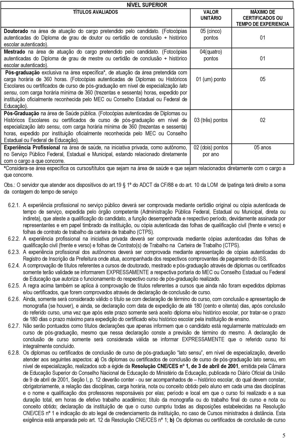 (Fotocópias autenticadas do Diploma de grau de mestre ou certidão de conclusão + histórico escolar autenticado).