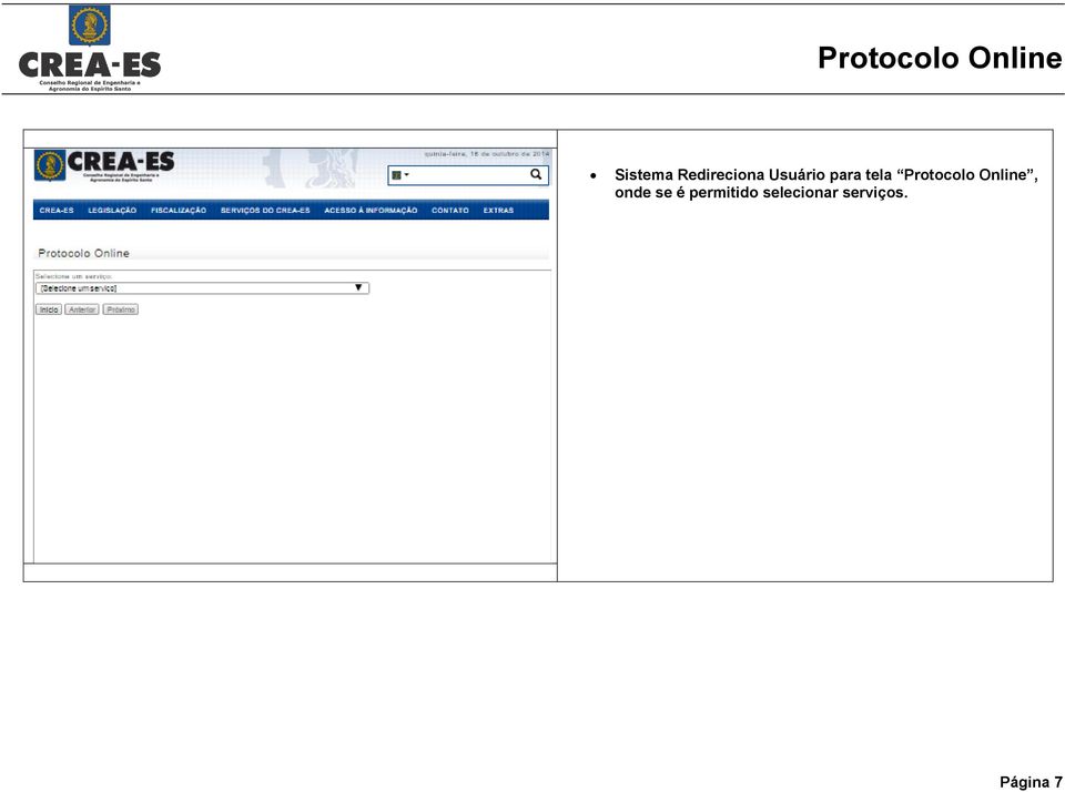 Protocolo Online, onde se