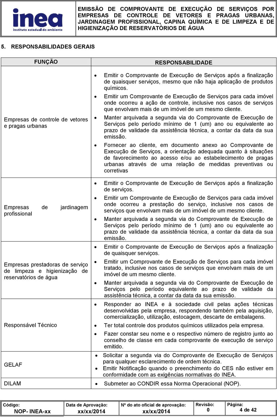 Emitir um Comprovante de Execução de Serviços para cada imóvel onde ocorreu a ação de controle, inclusive nos casos de serviços que envolvam mais de um imóvel de um mesmo cliente.