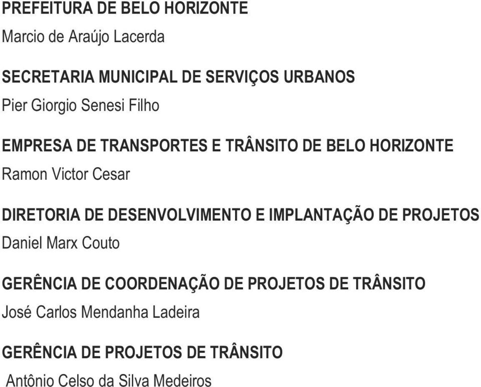 DE DESENVOLVIMENTO E IMPLANTAÇÃO DE PROJETOS Daniel Marx Couto GERÊNCIA DE COORDENAÇÃO DE PROJETOS DE