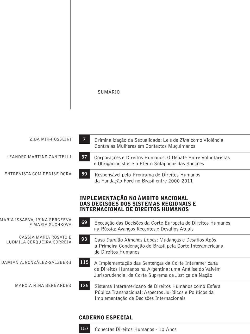 IMPLEMENTAÇÃO NO ÂMBITO NACIONAL DAS DECISÕES DOS SISTEMAS REGIONAIS E INTERNACIONAL DE DIREITOS HUMANOS MARIA ISSAEVA, IRINA SERGEEVA E MARIA SUCHKOVA CÁSSIA MARIA ROSATO E LUDMILA CERQUEIRA CORREIA