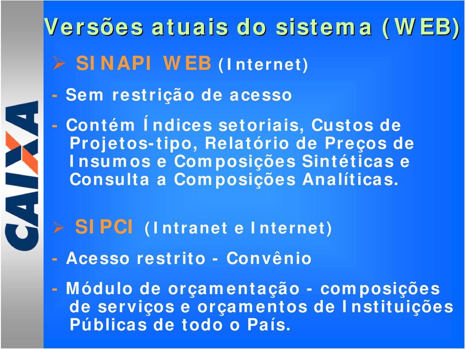 Consulta a Composições Analíticas.