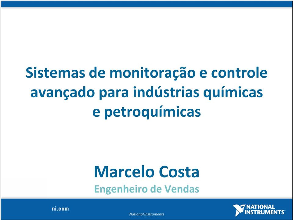 e petroquímicas Marcelo Costa