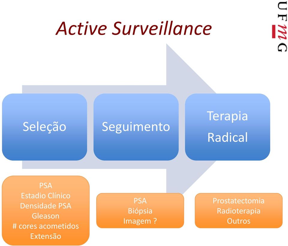 PSA Gleason # cores acometidos Extensão PSA