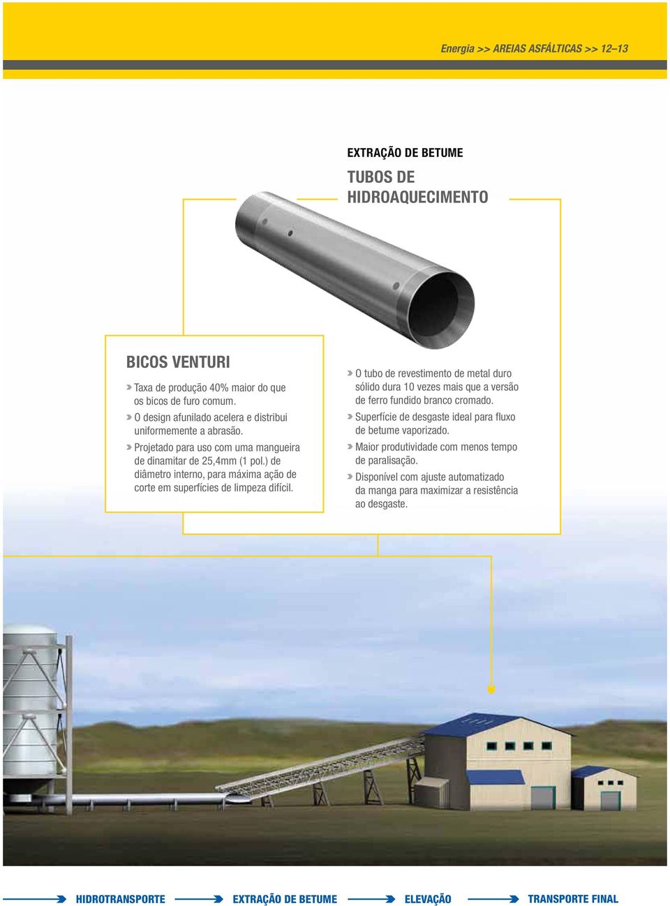 ) de diâmetro interno, para máxima ação de corte em superfícies de limpeza difícil.