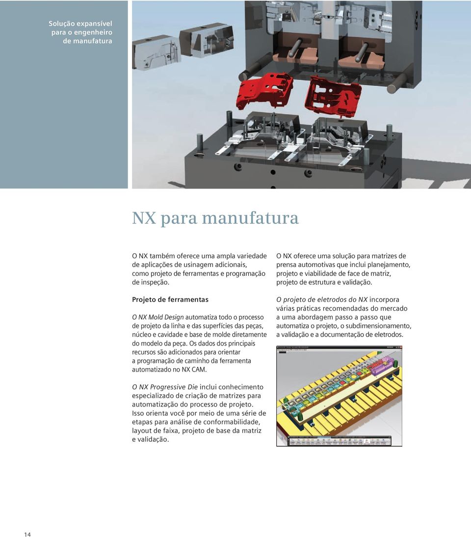 Os dados dos principais recursos são adicionados para orientar a programação de caminho da ferramenta automatizado no NX CAM.