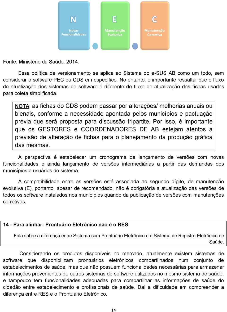 NOTA: as fichas do CDS podem passar por alterações/ melhorias anuais ou bienais, conforme a necessidade apontada pelos municípios e pactuação prévia que será proposta para discussão tripartite.