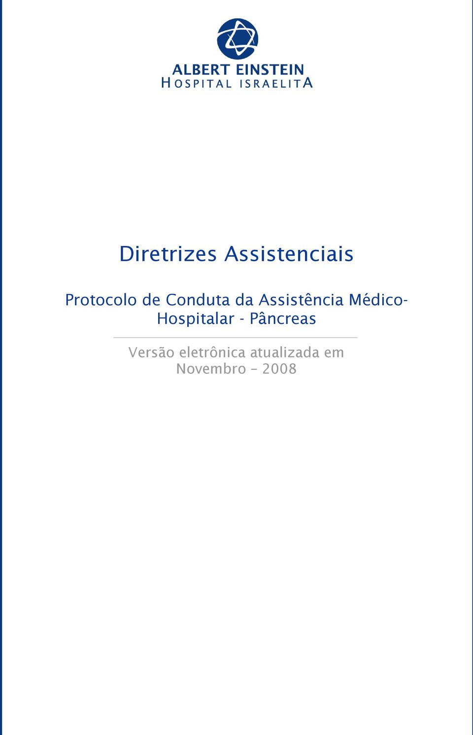 Médico- Hospitalar - Pâncreas