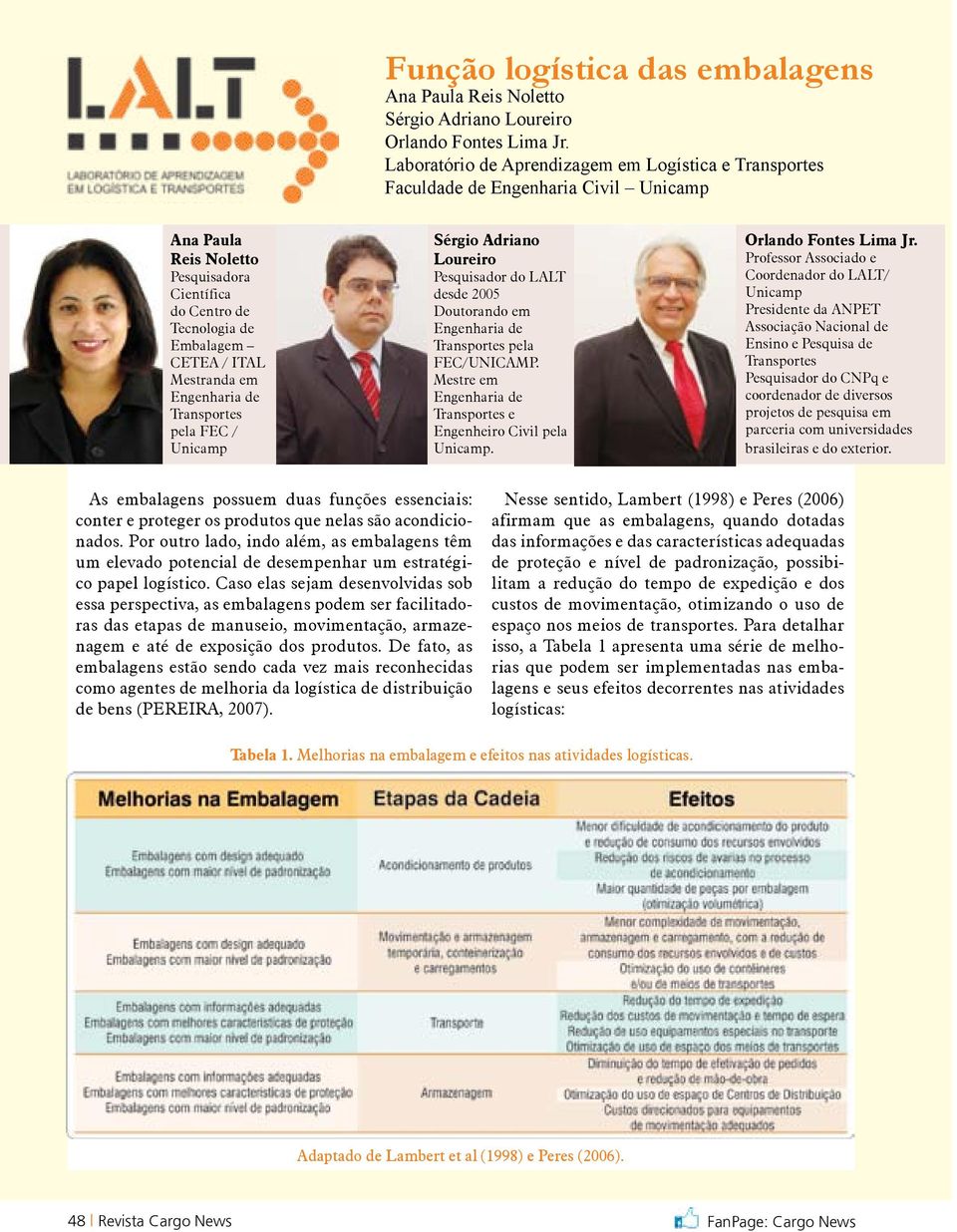 em Transportes pela FEC / Unicamp Sérgio Adriano Loureiro Pesquisador do LALT desde 2005 Doutorando em Transportes pela FEC/UNICAMP. Mestre em Transportes e Engenheiro Civil pela Unicamp.