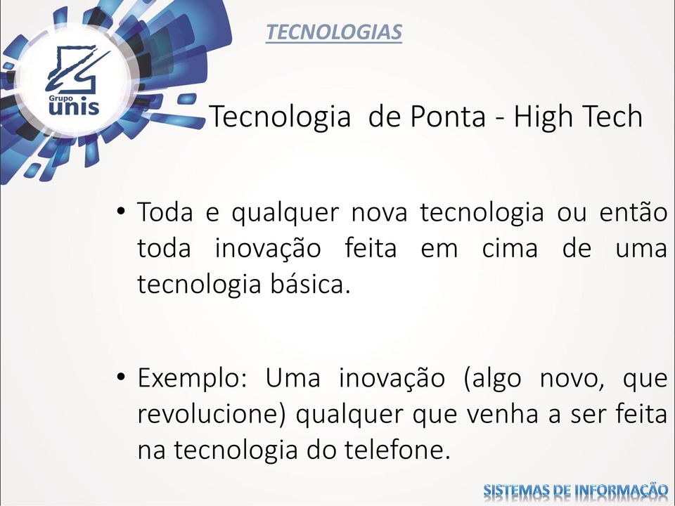 tecnologia básica.