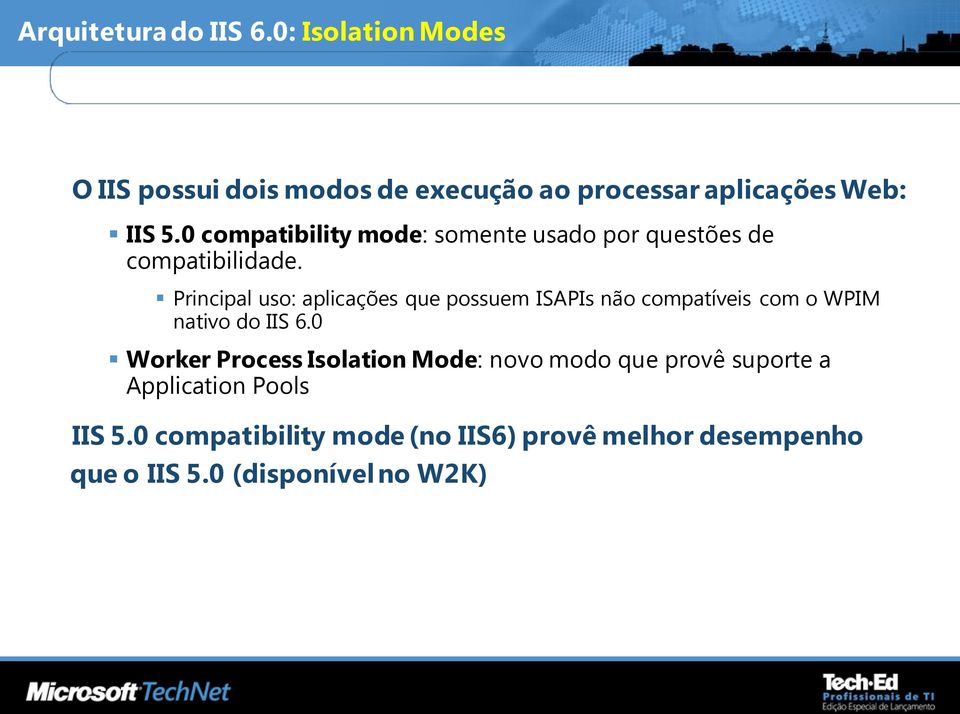 0 compatibility mode: somente usado por questões de compatibilidade.