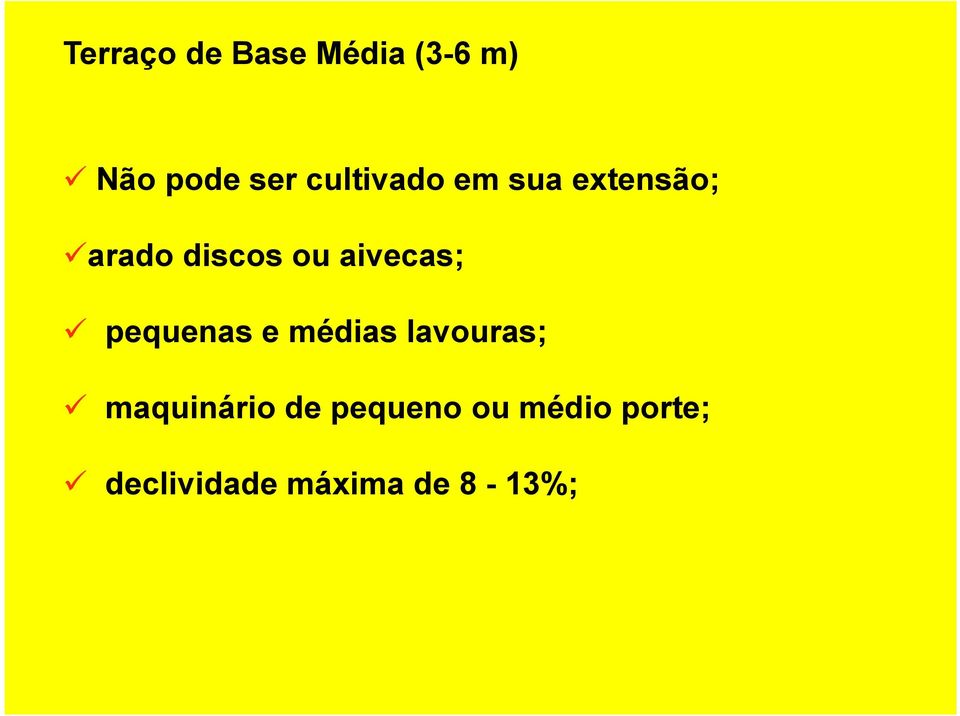 aivecas; pequenas e médias lavouras; maquinário