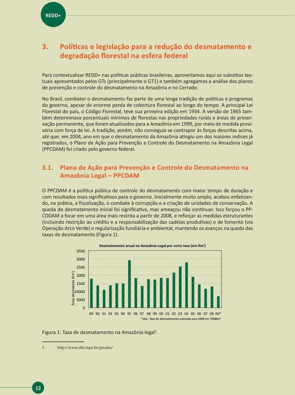 No Brasil, combater o desmatamento faz parte de uma longa tradição de políticas e programas do governo, apesar de enorme perda de cobertura florestal ao longo do tempo.