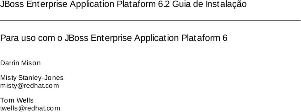 Enterprise Application Plataform 6 Darrin Miso n