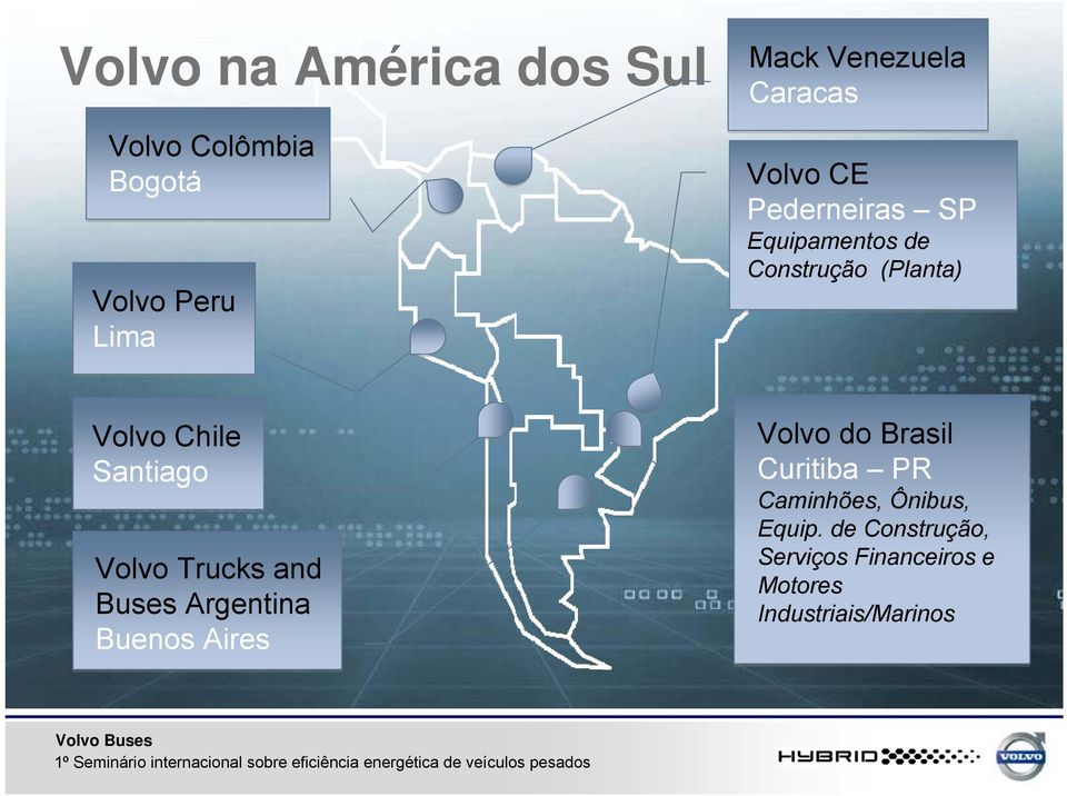 Santiago Volvo Trucks and Buses Argentina Buenos Aires Volvo do Brasil Curitiba PR