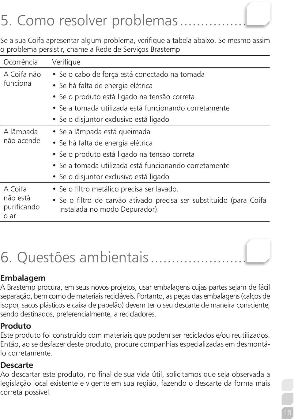 produto está ligado na tensão correta Se a tomada utilizada está funcionando corretamente Se o disjuntor exclusivo está ligado A lâmpada Se a lâmpada está queimada não acende Se há falta de energia