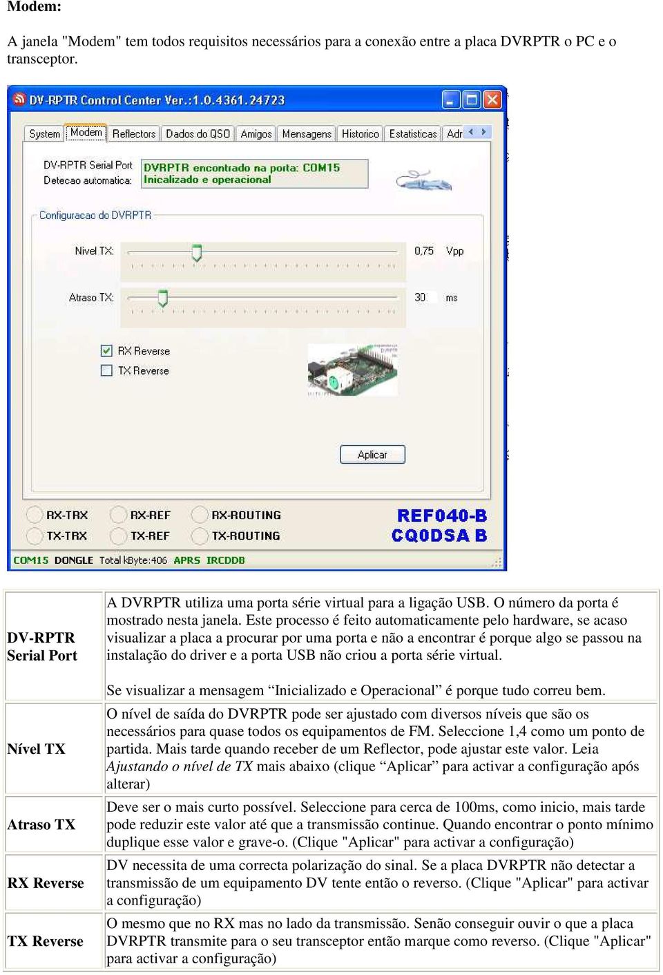 Este processo é feito automaticamente pelo hardware, se acaso visualizar a placa a procurar por uma porta e não a encontrar é porque algo se passou na instalação do driver e a porta USB não criou a