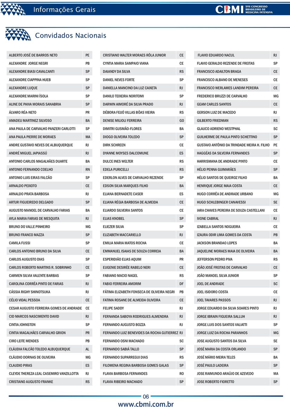 LUZ CAIXETA FRANCISCO WERLAMES LANDIM PEREIRA ALEXANDRE MARINI ÍSOLA DANILO TEIXEIRA NORITOMI FREDERICO BRUZZI DE CARVALHO MG ALINE DE PAIVA MORAIS SANABRIA DARWIN AIMORÉ DA SILVA PRADO GEAM CARLES