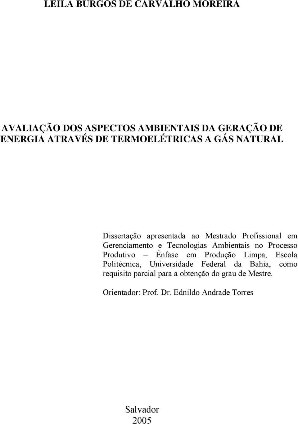 Ambientais no Processo Produtivo Ênfase em Produção Limpa, Escola Politécnica, Universidade Federal da