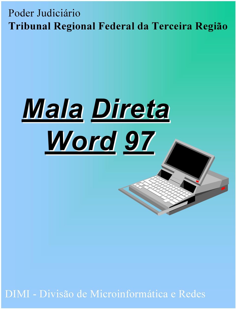 Região Mala Direta Word 97