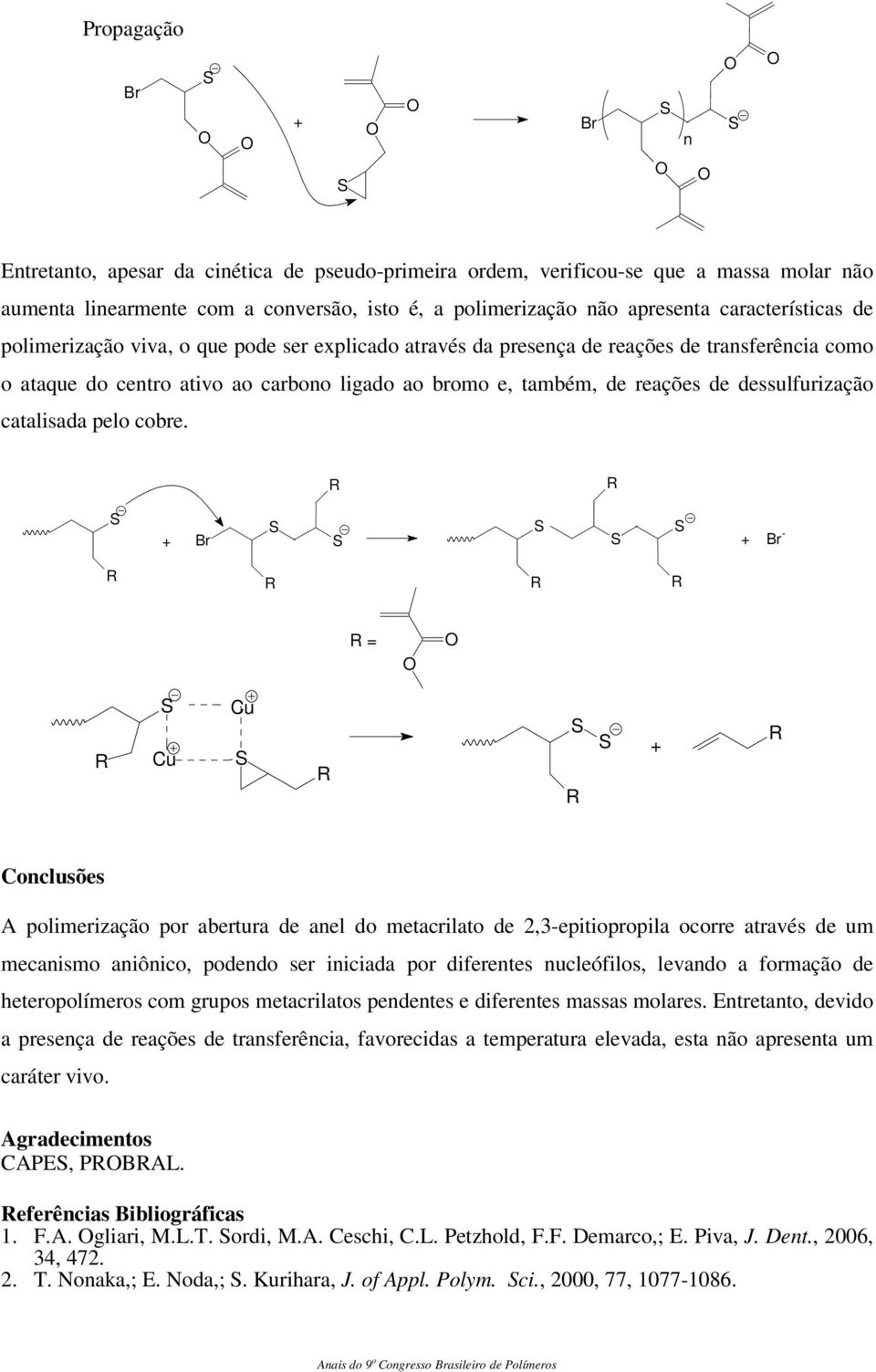 dessulfurização catalisada pelo cobre.