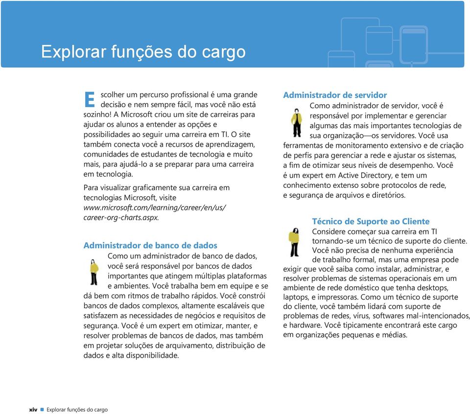 O site também conecta você a recursos de aprendizagem, comunidades de estudantes de tecnologia e muito mais, para ajudá-lo a se preparar para uma carreira em tecnologia.