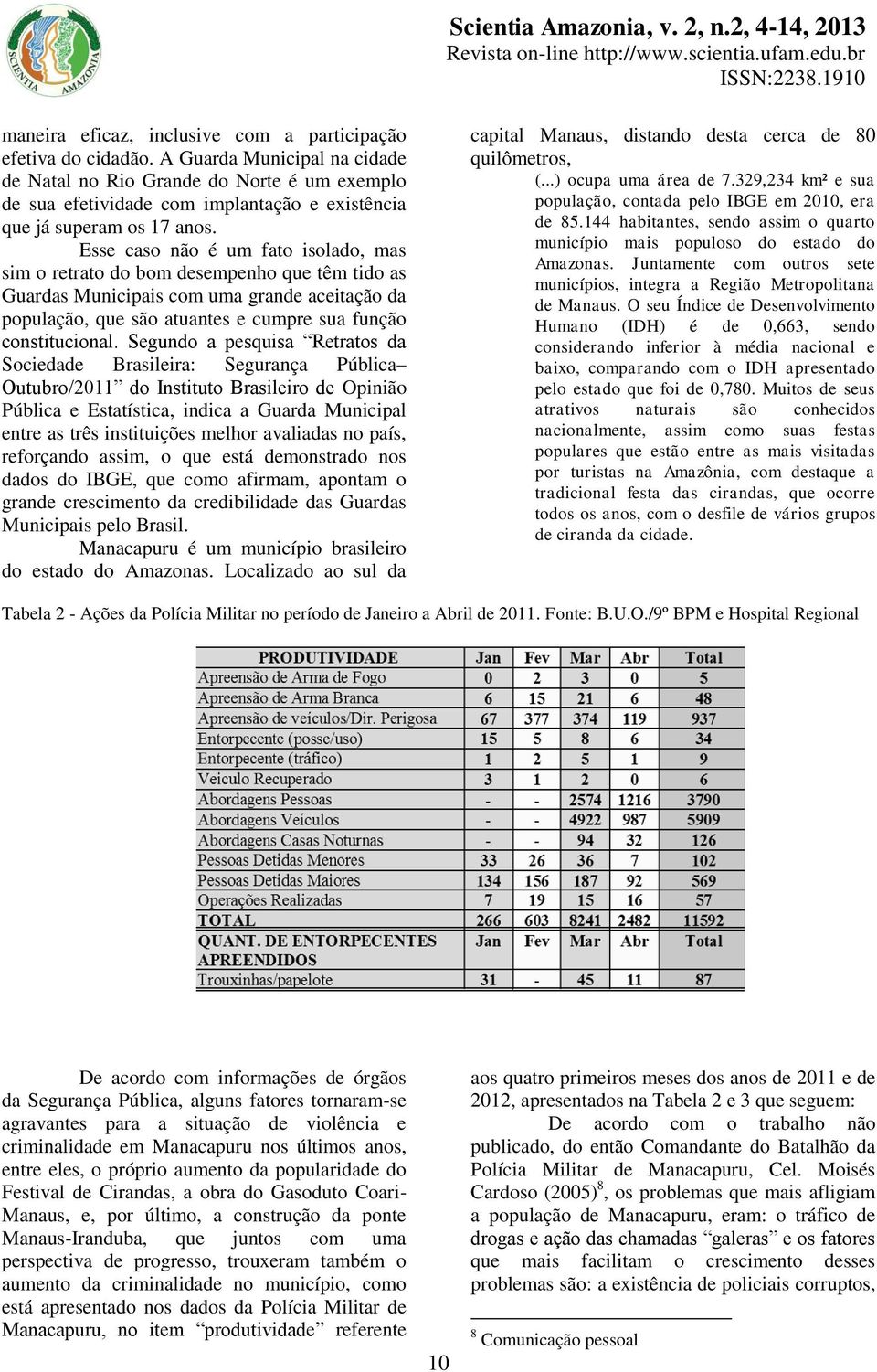 Esse caso não é um fato isolado, mas sim o retrato do bom desempenho que têm tido as Guardas Municipais com uma grande aceitação da população, que são atuantes e cumpre sua função constitucional.