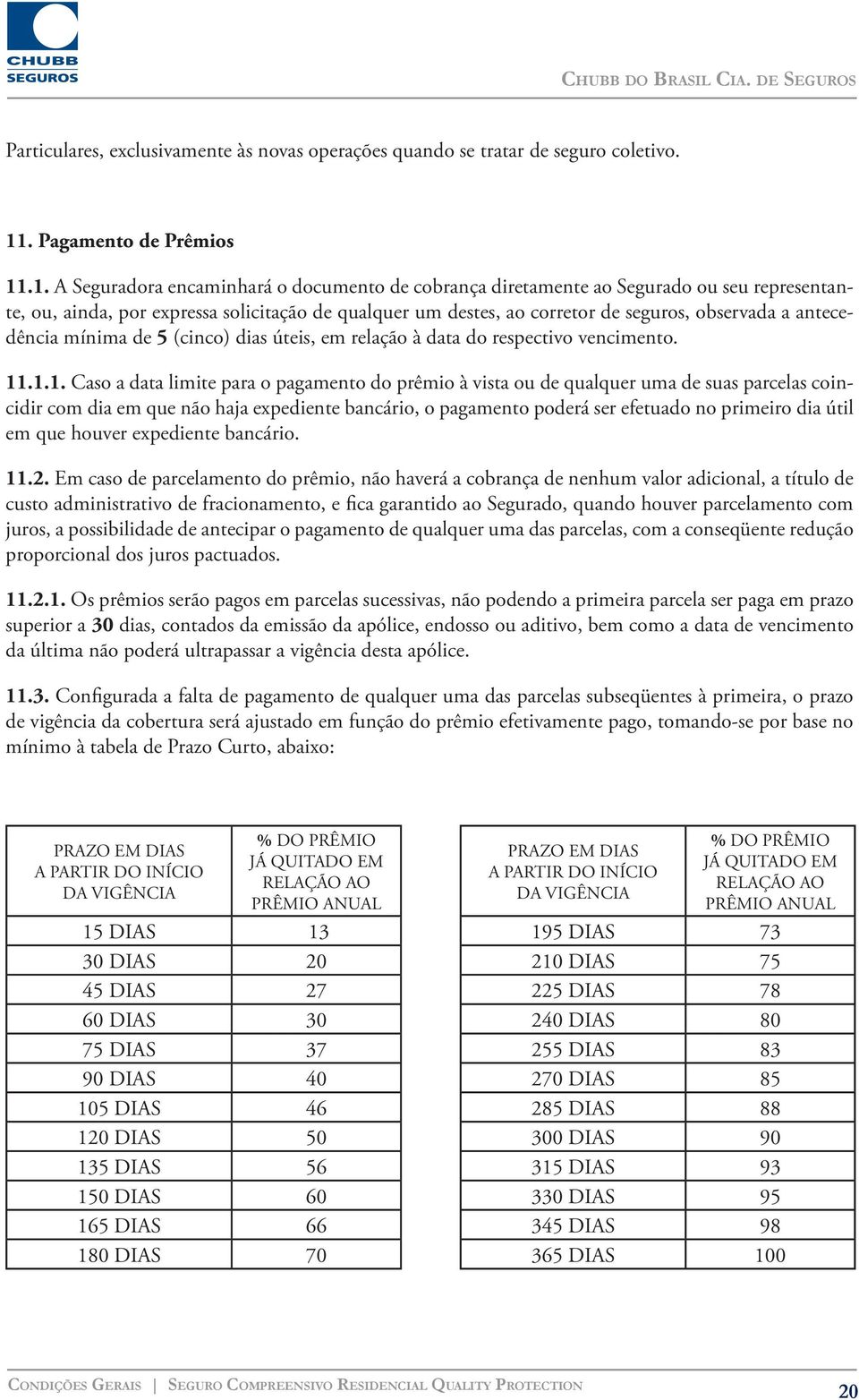 .1. A Seguradora encaminhará o documento de cobrança diretamente ao Segurado ou seu representante, ou, ainda, por expressa solicitação de qualquer um destes, ao corretor de seguros, observada a